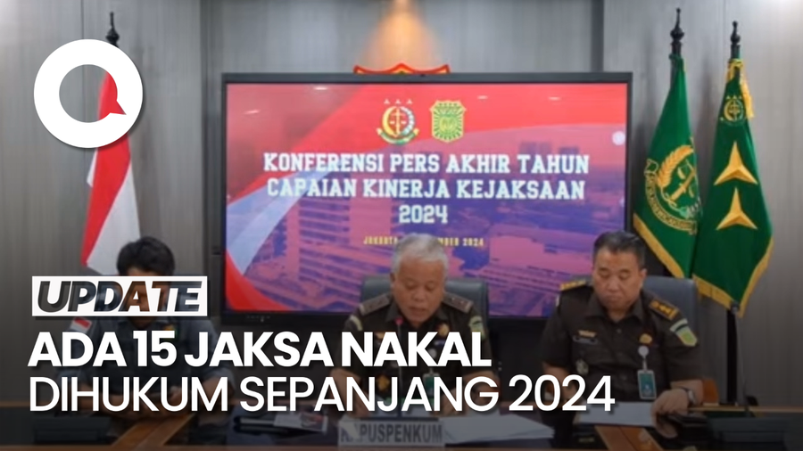 Video: Kejagung Beri Sanksi Kepada 15 Jaksa Nakal Selama 2024