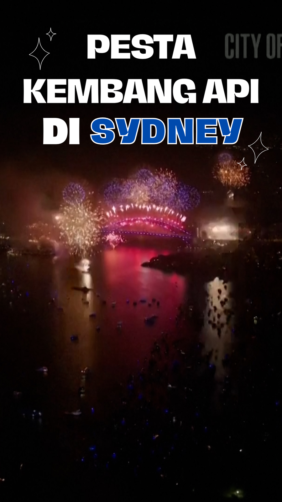 Video: Meriahnya Pesta Kembang Api Sambut Tahun 2025 di Sydney