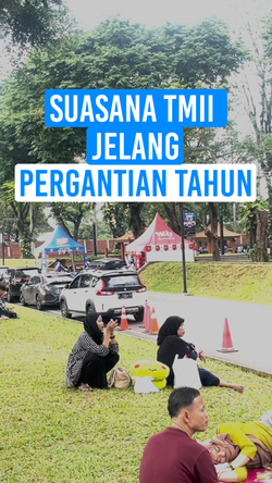  Video TMII Dipadati Pengunjung Jelang Tahun Baru