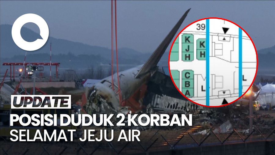 Video: Posisi Duduk Korban Selamat Kecelakaan Jeju Air dan Tembok Penyebab Benturan