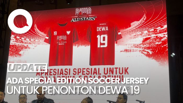 Video: Dewa 19 All Star Siapkan Special Edition Soccer Jersey untuk Pendukung Garuda