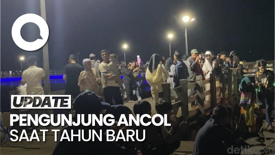 Video: Pengunjung Ancol Tembus 50 Ribu di Malam Tahun Baru 2025