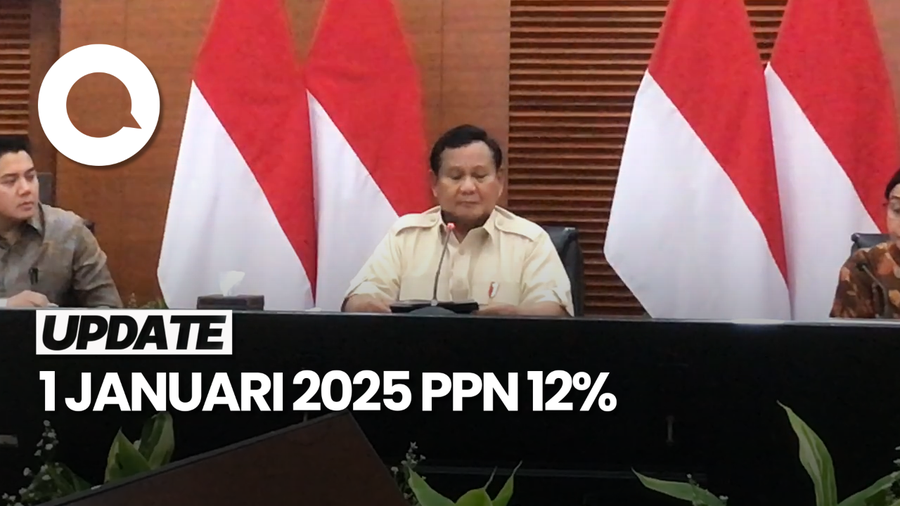 Video Presiden Prabowo Resmi Umumkan Kenaikan PPN Jadi 12%