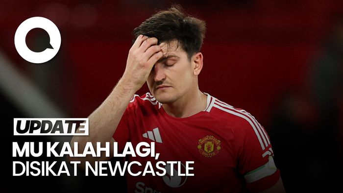 Video: Wajah-wajah Suram Pemain MU Usai Disikat Newcastle