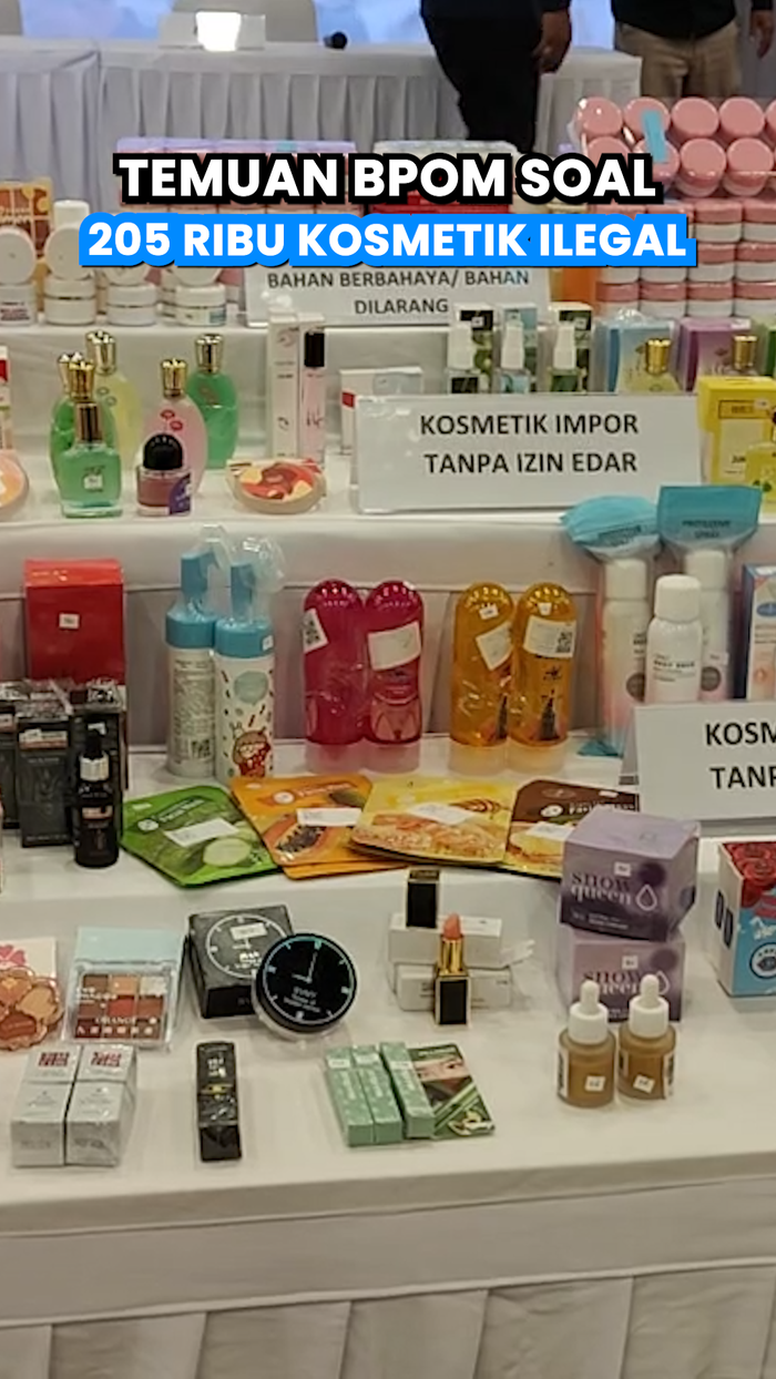 Video: Waspada Kosmetik Ilegal Beredar, Nilai Produknya Capai Rp 8,9 M