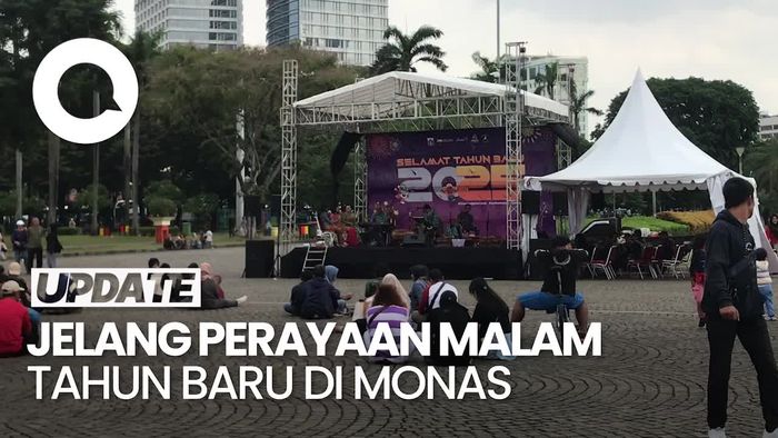 Video: Malam Tahun Baru di Monas, Ada Apa Saja?