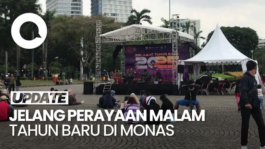 Video: Malam Tahun Baru di Monas, Ada Apa Saja?
