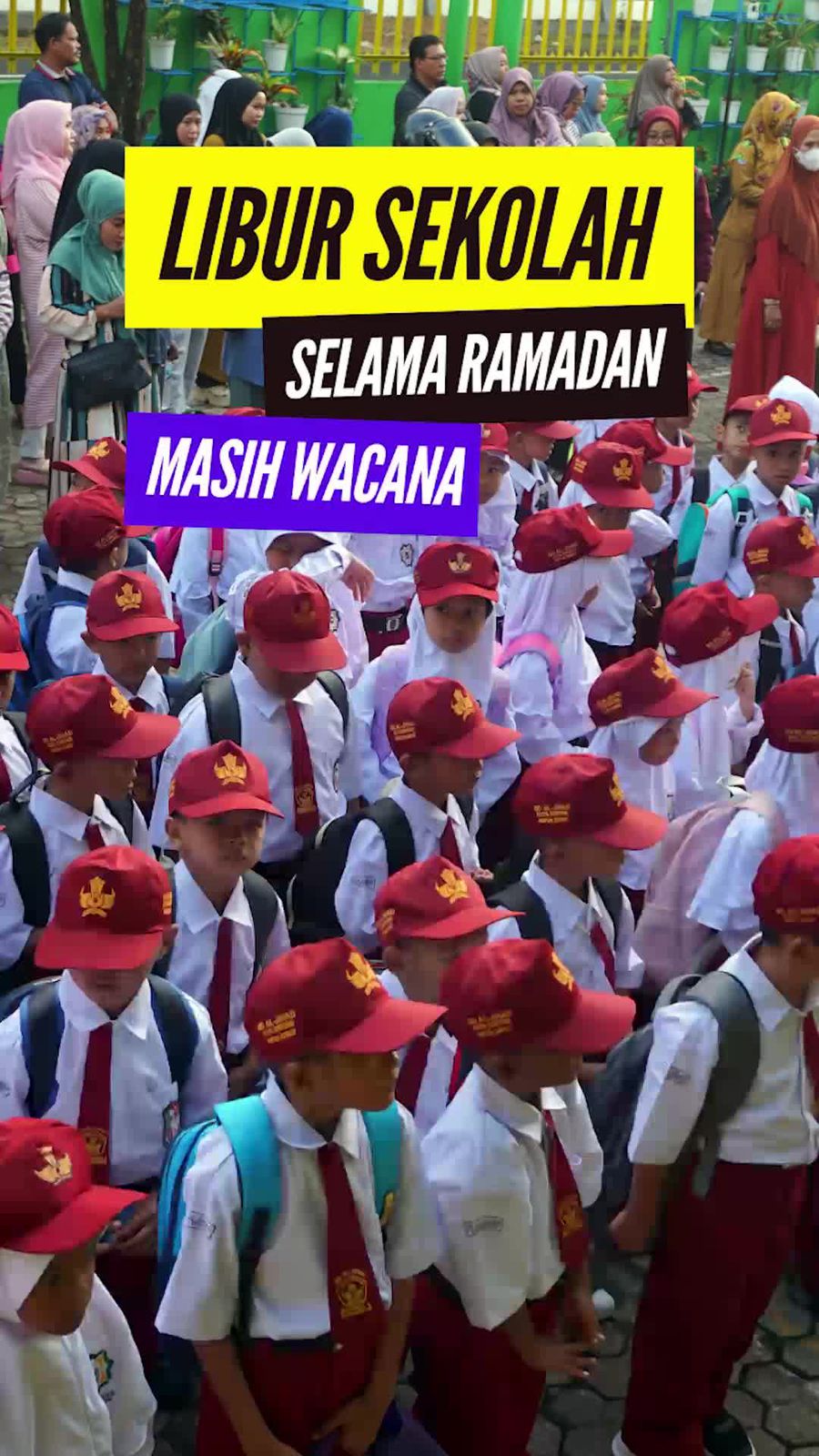 Video Wacana Libur Sekolah Selama Ramadan, Ini Jawaban Mendikdasmen...
