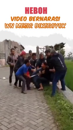Video: Viral Warga Negara Mesir Dikeroyok saat Ingin Beli Kopi di Temanggung