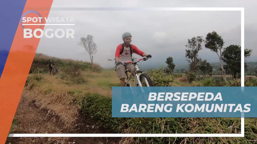 Menyusuri Bukit Wangun dengan Komunitas Sepeda di Bogor