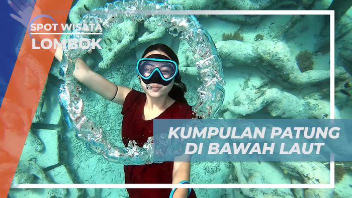 Menemukan Keajaiban Patung Bawah Laut di Gili Meno, Lombok