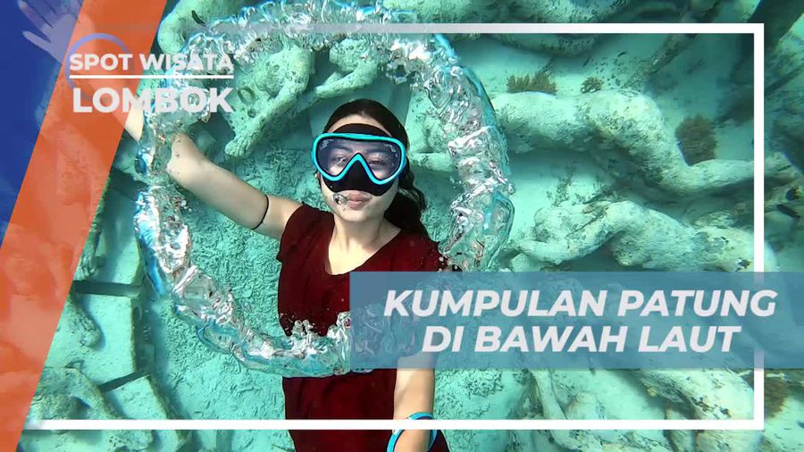 Menemukan Keajaiban Patung Bawah Laut di Gili Meno, Lombok