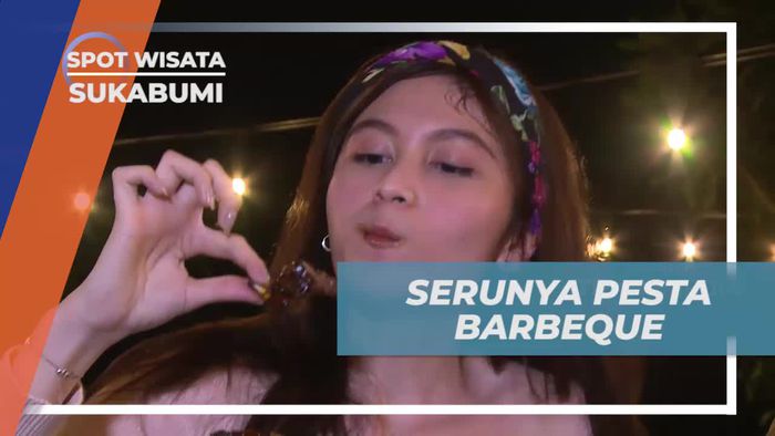 Pesta Barbeque Bersama Selebriti di Sukabumi
