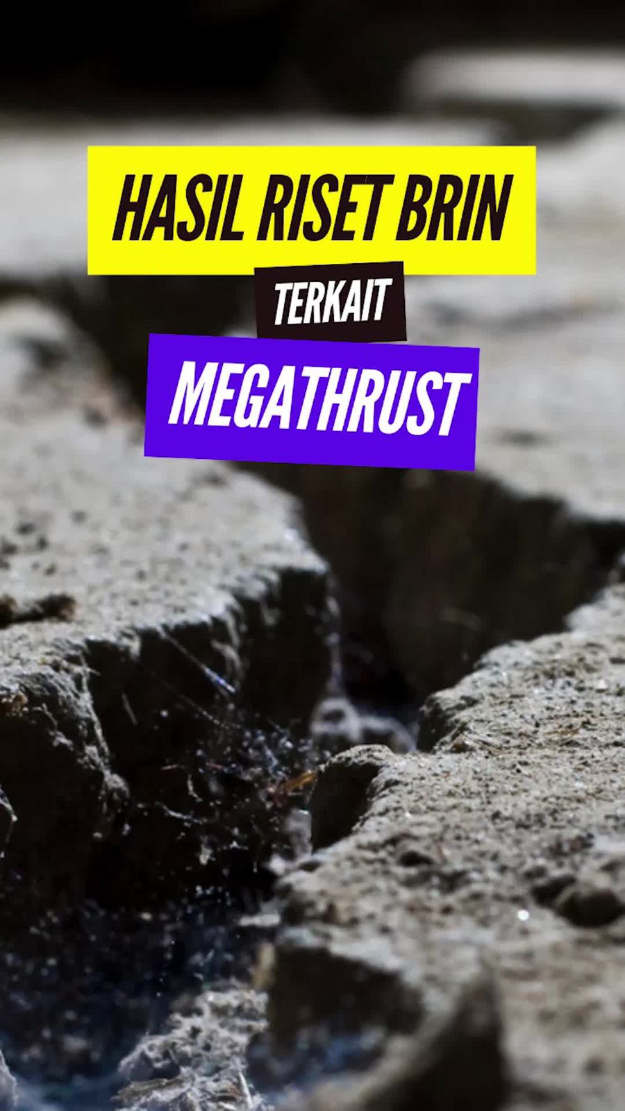 Video BRIN soal Ancaman Megathrust: Gempa M 9,1 hingga Tsunami Capai Jakarta