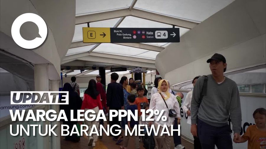 Video: Suara-suara Lega Warga Dengar PPN 12% Cuma Sasar Barang Mewah