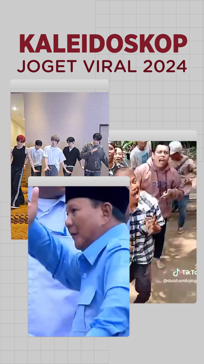 Video 5 Tren Joget Terviral di 2024, Nomor 2 Bisa Bikin Jadi Presiden