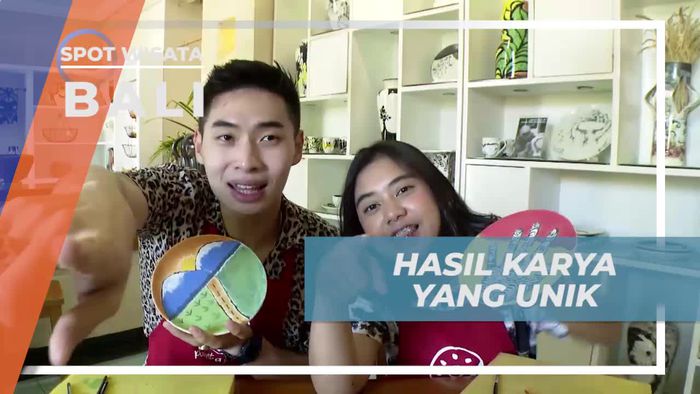 Mewarnai Karya Unik di Keramik yang Dibuat Sendiri, Bali