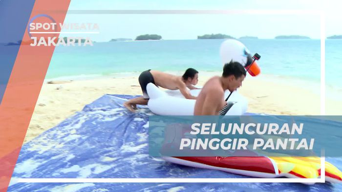 Nikmati Keceriaan Seluncuran Pinggir Pantai di Jakarta