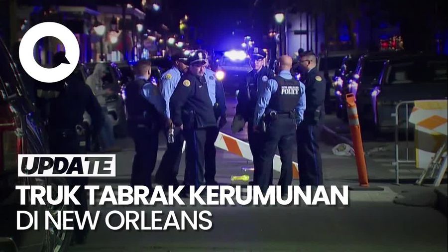 Video Truk Tabrak Kerumunan di AS Tewaskan 10 Orang, FBI Temukan Alat Peledak