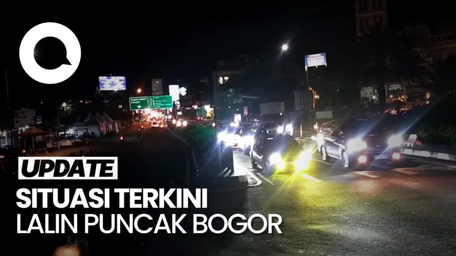 Video: Puncak Arus Balik Diprediksi Malam Ini, Jalur Puncak Masih Lancar
