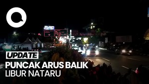 Video: Puncak Arus Balik Nataru Diprediksi Hari Ini, 78 Ribu Kendaraan Lewat Jalur Puncak