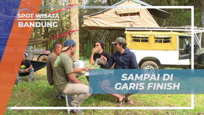 Raih Kemenangan di Garis Finish Jalur Off Road Bandung