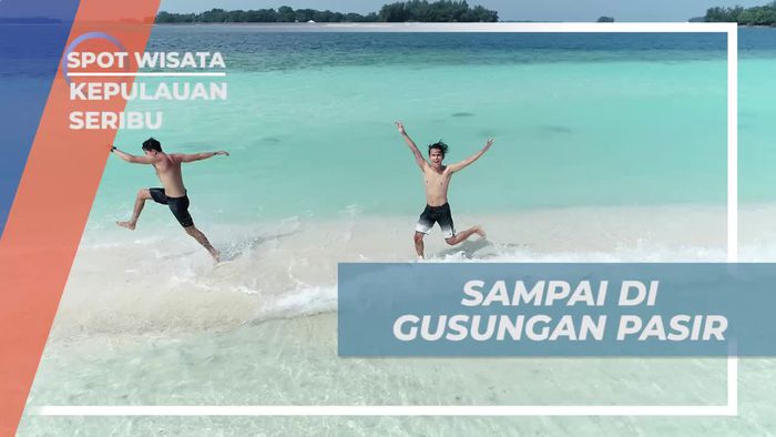 Menyelami Kebahagiaan Saat Berenang di Gusungan Pasir, Kepulauan Seribu