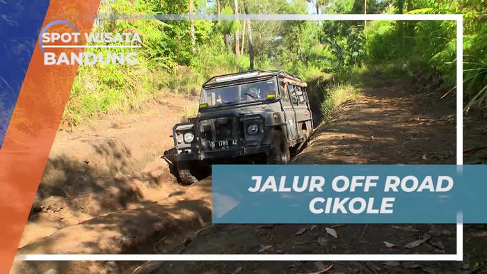 Tantang Adrenalin di Jalur Off Road Cikole, Bandung