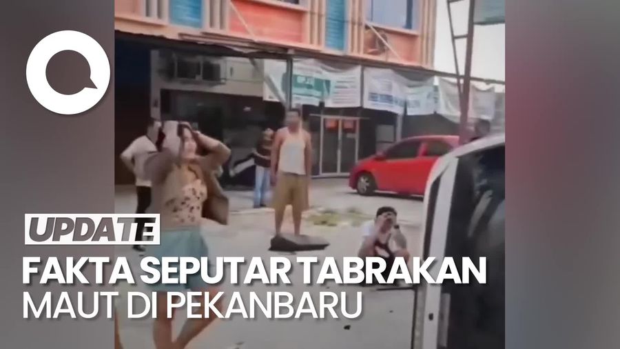 Video: Pengendara Mobil Tabrak Sekeluarga hingga Tewas di Pekanbaru Ternyata Nyabu