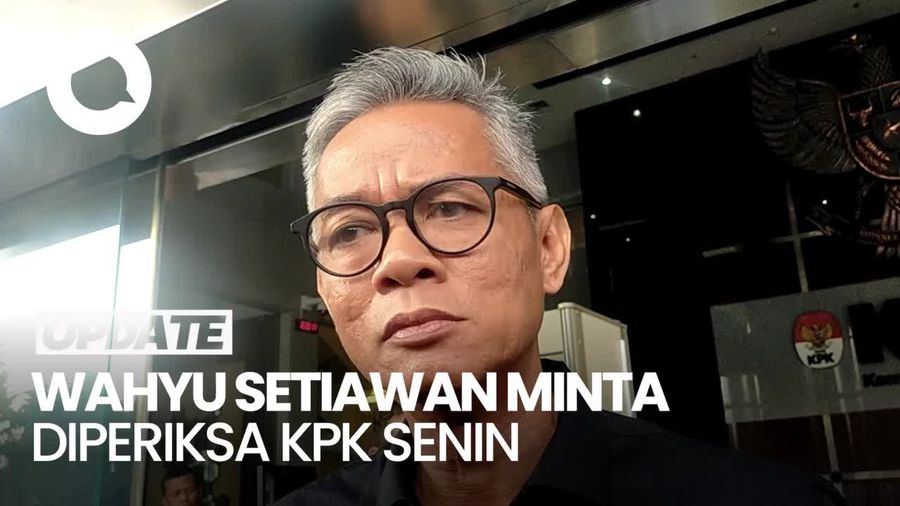 Video: KPK Jadwal Ulang Pemeriksaan Wahyu Setiawan terkait Kasus Hasto