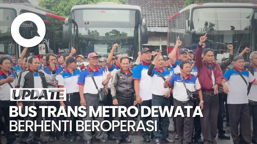 Video: Nasib Supir Bus Trans Metro Dewata Seusai Berhenti Operasi