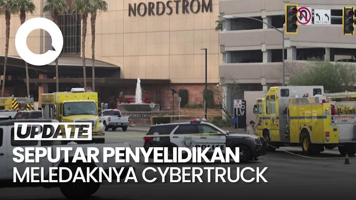 Video: Polisi Sebut Tak Ada Indikasi ISIS di Insiden Meledaknya Cybertruck