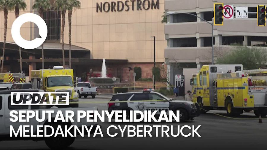 Video: Polisi Sebut Tak Ada Indikasi ISIS di Insiden Meledaknya Cybertruck
