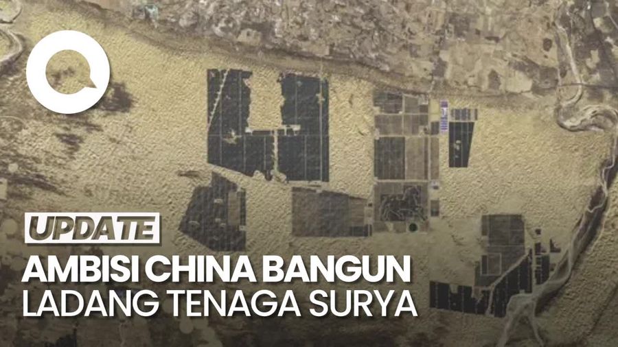 Video: China Bangun Tembok Besar Tenaga Surya untuk Terangi Beijing