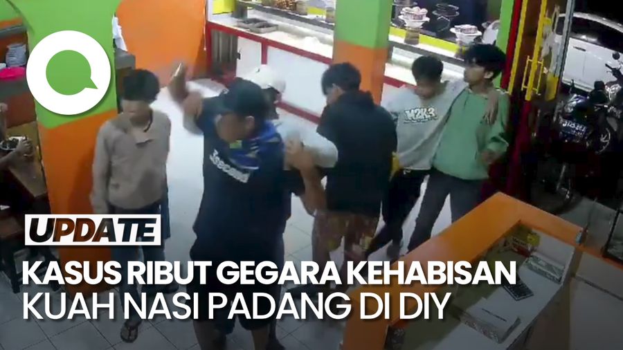 Video: Pernyataan Maaf Rombongan Pemuda yang Ngamuk gegara Kehabisan Kuah Nasi Padang