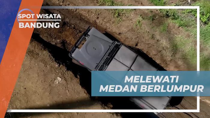 Mampu Melewati Medan Berlumpur di Jalur Off Road Bandung