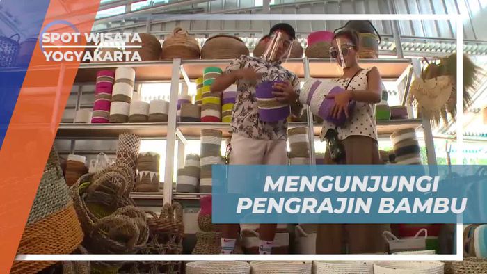 Mengagumi Kerajinan Bambu yang Indah di Yogyakarta