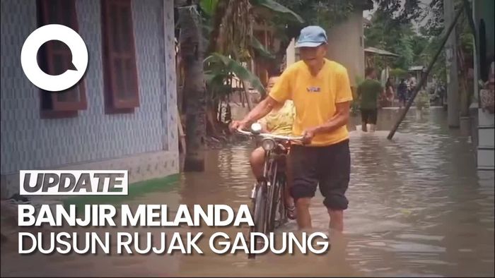 Video: Warga Kota Pasuruan Jebol Paravet gegara Banjir Tak Kunjung Surut