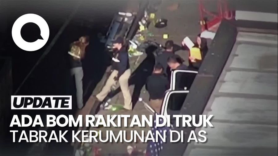 Video: FBI Temukan 2 Bom Rakitan di TKP Maut Pesta Tahun Baru di AS