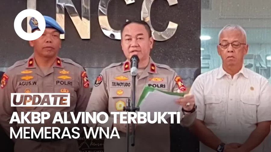 Video: AKBP Malvino Dipecat dari Polri, Terbukti Lakukan Pemerasan saat DWP
