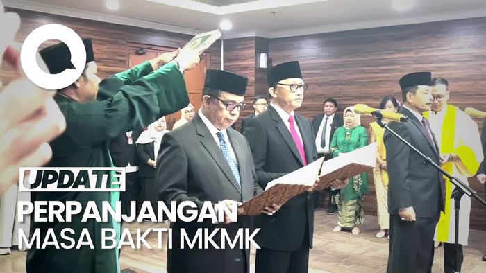 Video: MKMK Ucapkan Sumpah Perpanjangan Masa Tugas, Kembali Dipimpin Palguna
