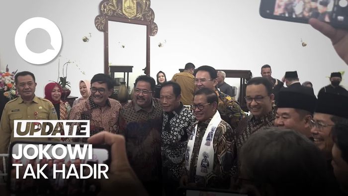 Video: Kala Jokowi Tak Hadir Saat Mantan Gubernur Jakarta Kumpul di Balai Kota