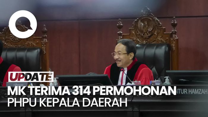 Video: MK Terima 314 Permohonan Sengketa Hasil Pilkada, Mulai Sidang Pekan Depan