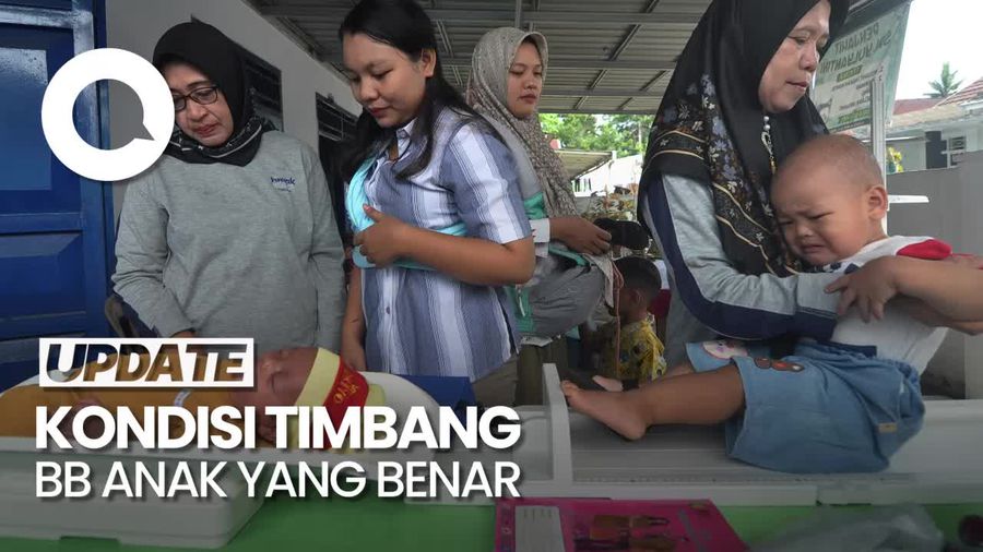 Video: Ingat Ya, Jangan Timbang BB Anak Pakai Baju Tebal!