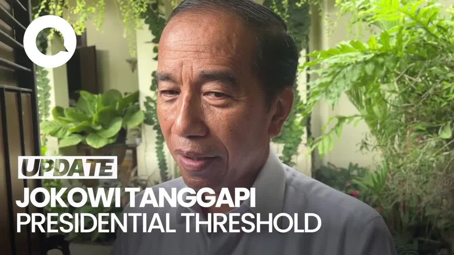 Video: Respons Jokowi soal Penghapusan Ambang Batas 20 persen