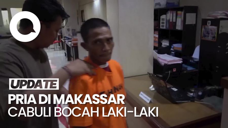 Video: Pria di Makassar Dibekuk Seusai Cabuli Bocah Laki-laki
