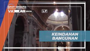 Mengagumi Arsitektur Megah di Vatikan, Italia