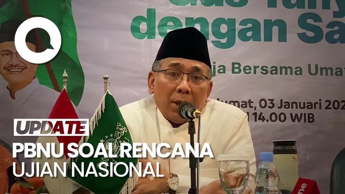 Video: Ketua PBNU Tanggapi Rencana Pemerintah Kembali Adakan Ujian Nasional
