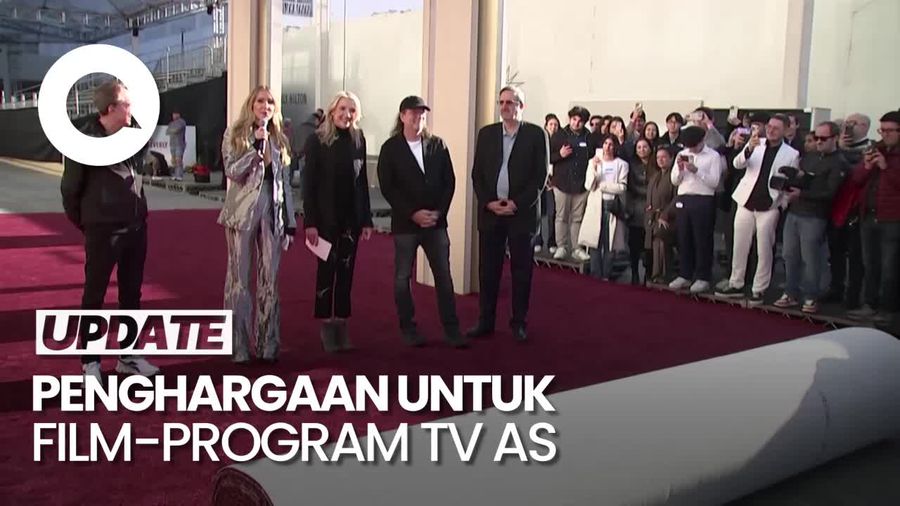 Video: Persiapan Golden Globe 2025, Red Carpet Telah Terbentang