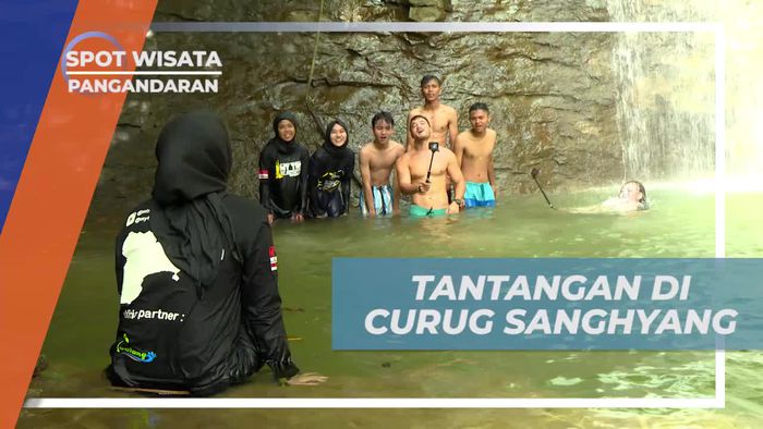 Menghadapi Tantangan Seru di Curug Sanghyang, Pangandaran